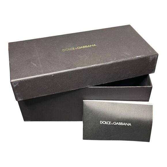 Dolce & Gabbana Soft Eyeglass Case Set w/ Box, Booklet & Cleaning Cloth | Unused - Picture 5 of 11